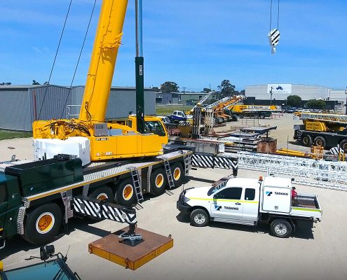 Tadano Cranes Drone Video Production